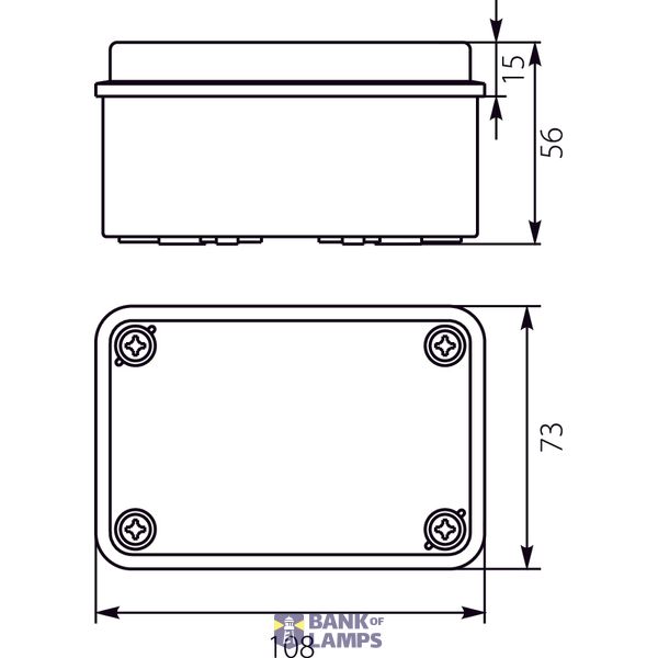 Hermetic box with weaknesses image 2