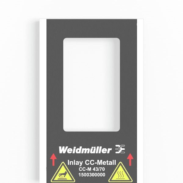 MetalliCard, Device markers, 43 x 70 mm, silver image 1