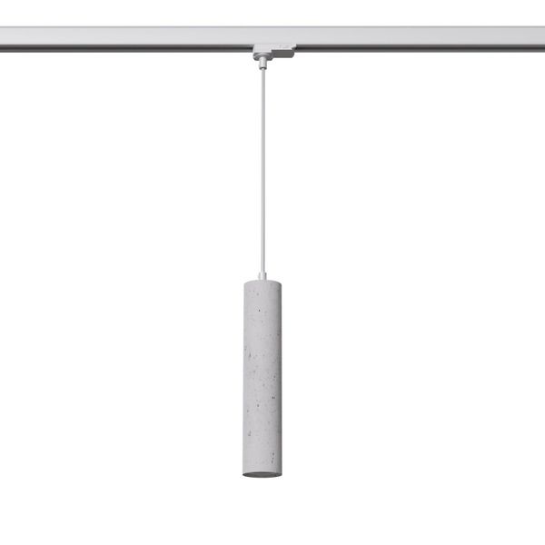 HANGING LAMP 3 PHASE LUVO GU10 WHITE image 1