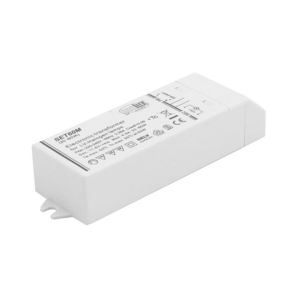 PANLUX Electronic transformer TR 60 240V/12V 20-60VA IP20 image 1