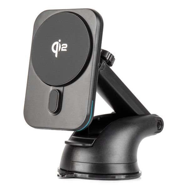 Fast Magnetic Wireless Window Dashboard Car Charger Qi2 15W AMIO-04181 image 1