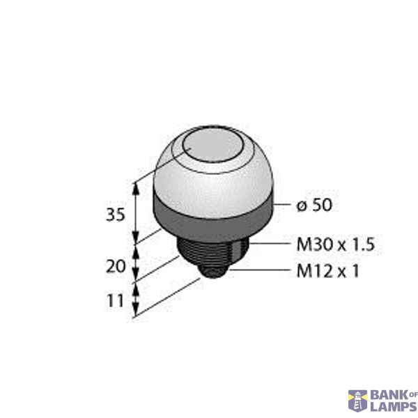 Pick-to-Light Placement Sensor   K50ALBTGYHQ image 1