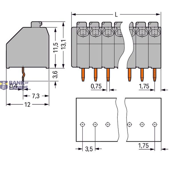 PCB terminal block image 2