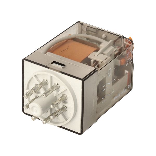 Rel. 2CO 10A/Current SENing 1,0A/AC/Agni/Test button/Mech.ind (60.12.4.101.0040) image 3