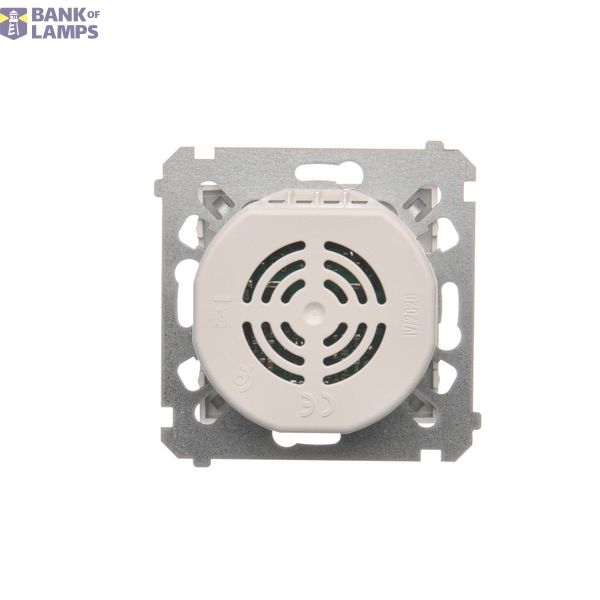 RTV final aerial socket, separated, atten.: 1dB, Silver matt, metalic image 1