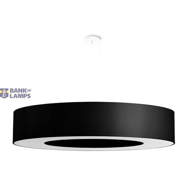 CHANDELIER SATURNO 90 BLACK E27 8X60W IP20 image 4