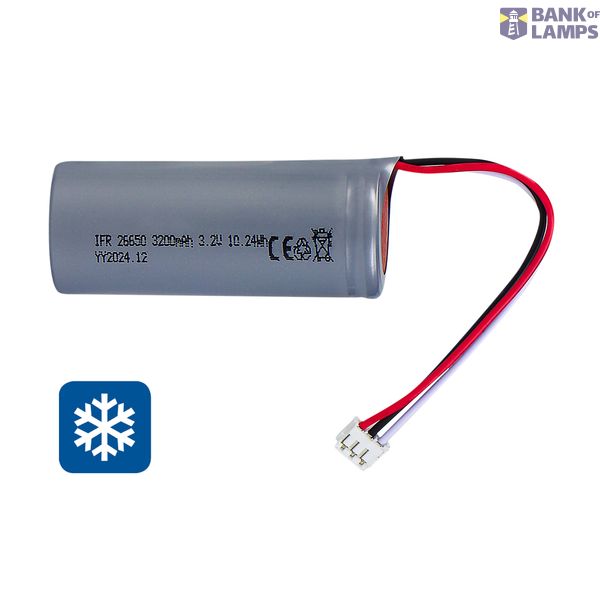 LiFePO4 battery 3.2 V, 3.2 Ah image 1