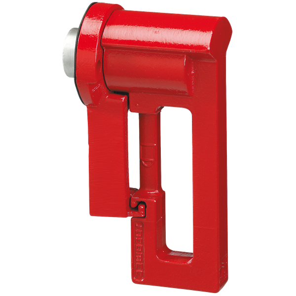 RED METAL HANDLE FOR OLD SAFETY ENCLOSURE FRONT OPERATION 630-1600A FA image 3