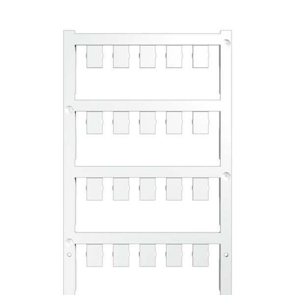 ESG, Device markers x 10 mm, PA 66, Colour: white, Turquoise, pluggable image 1