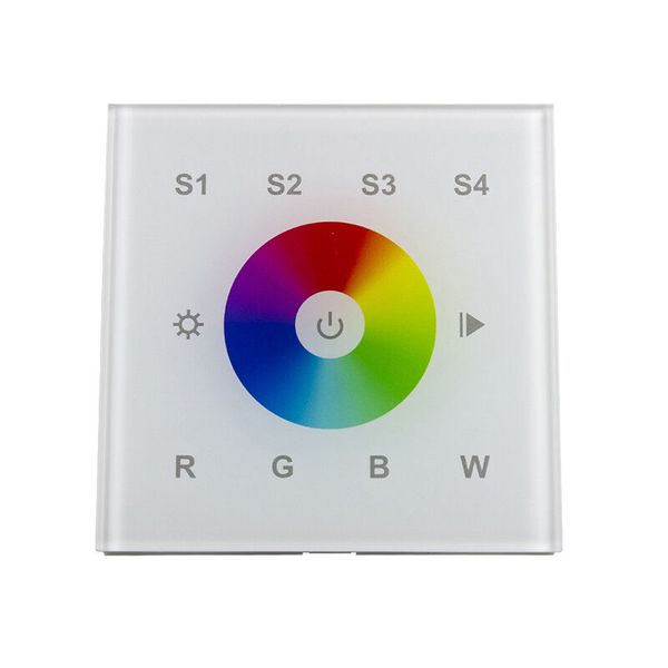 RF wall controller - RGBW, 1 zone, AC power image 1