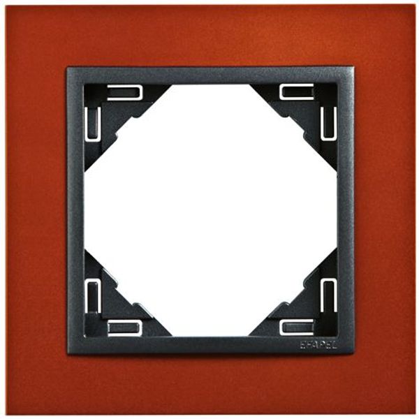 SINGLE FRAME INTENSE ORANGE/GRAY image 1