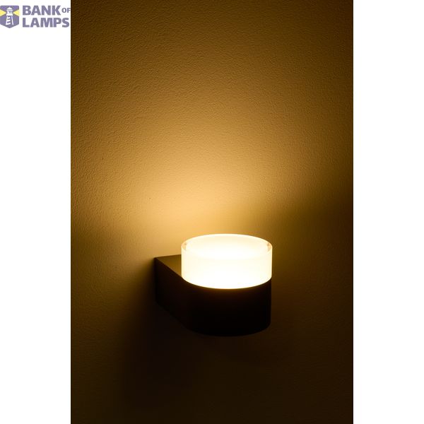 Zelda LED Medium High Up 11W 650lm 3000K IP54 anthracite image 7