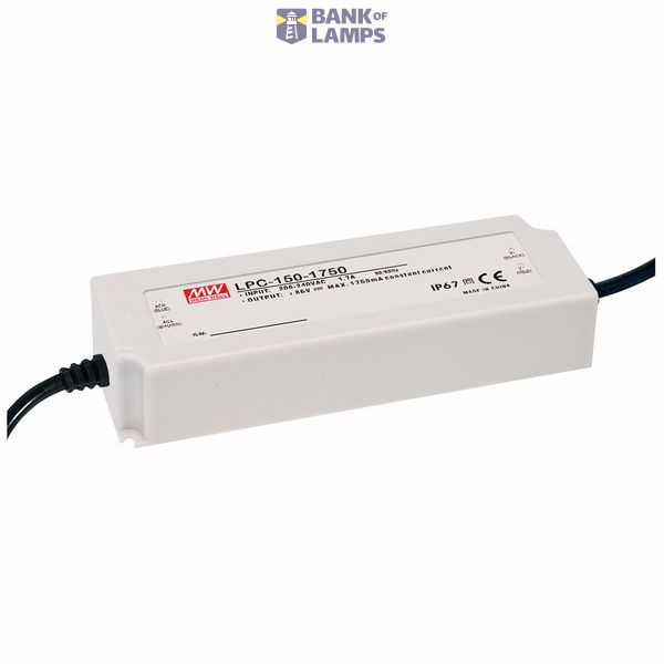 LPC-150-1050 Led driver, Class2 72-144V, 1050mA CC, MEAN WELL image 1