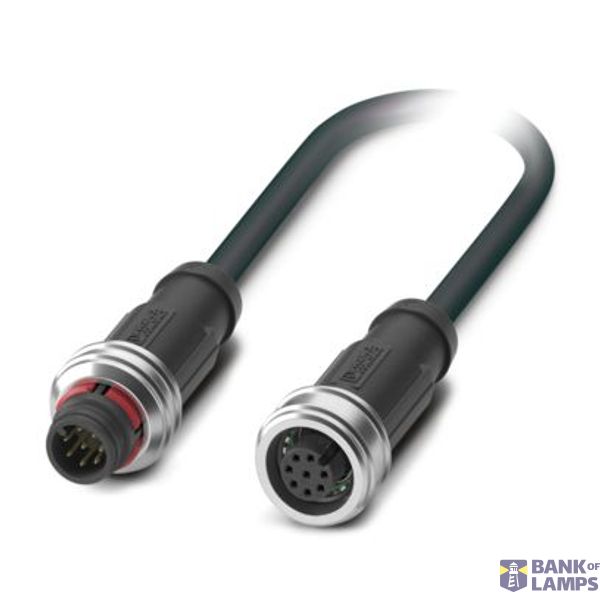 SAC-8P-P12MS/ 3,0-PUR/P12FS - Sensor/actuator cable image 1