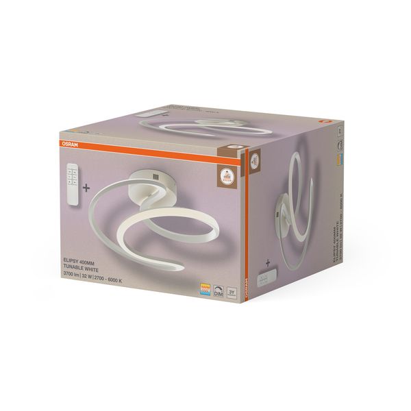 DECOR ELIPSY 400MM 32W TW DIM RC WTOSRAM image 2