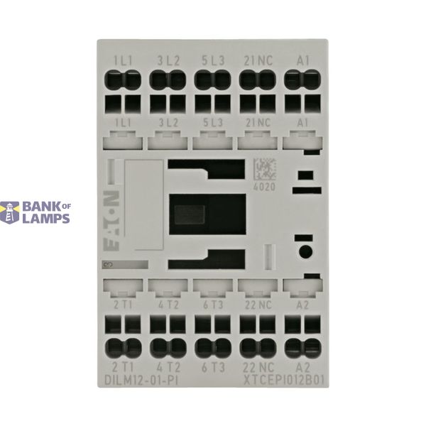 Contactor, 3 pole, 380 V 400 V 5.5 kW, 1 NC, 220 V DC, DC operation, P image 1
