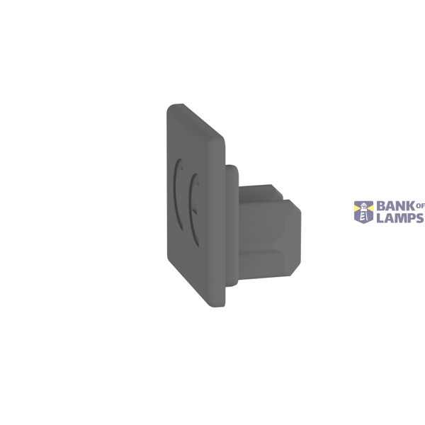 End caps for 3P busbars, length 4 modules, references : 404951/63 image 2