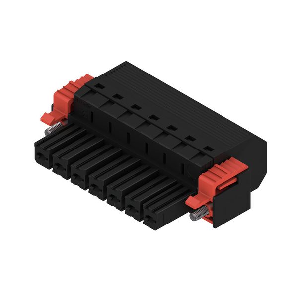 PCB plug-in connector, female plug, 7.62 mm, Number of poles: 7, 180°, PUSH IN without actuator, Tension-clamp connection, Clamping range, max. : 10 mm², Box image 2
