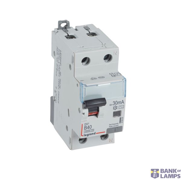 RCBO DX3 1P+N B40 6000A 30MA AC image 2