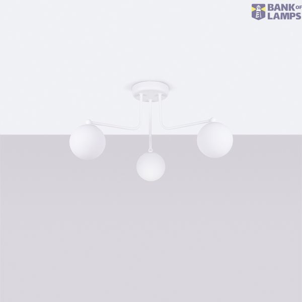 ASTRAL CHANDELIER 3 WHITE 3XG9 image 9