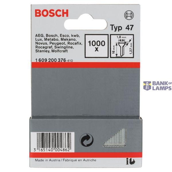 Nail type 47 1.8 x 1.27 x 16 mm image 2