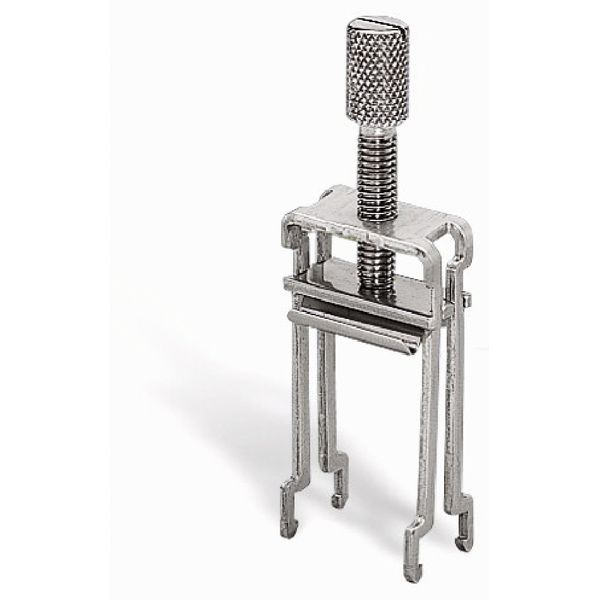 Shield clamping saddle 19 mm wide diameter of compatible conductor image 1