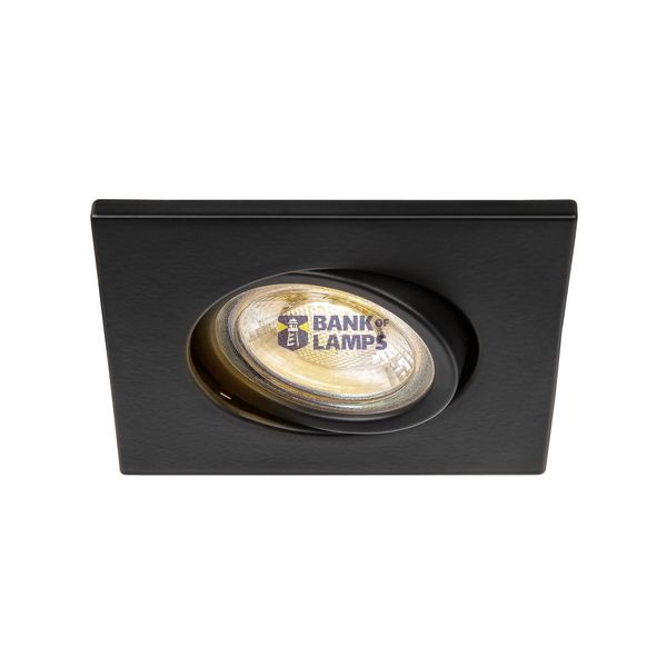 EASY-INSTALL MASTER QPAR51 DL, indoor recessed ceiling light, black, square image 1