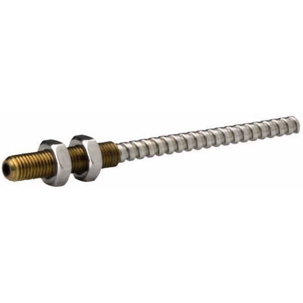 E51KF593 Glass fiber duplex cable, stainless steel, flat image 1