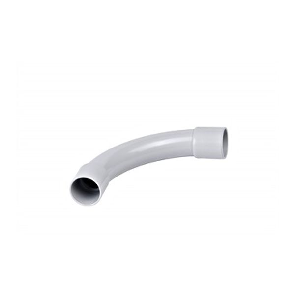ellbow slipcoupler M40, single, lightgrey, halogen-free image 1