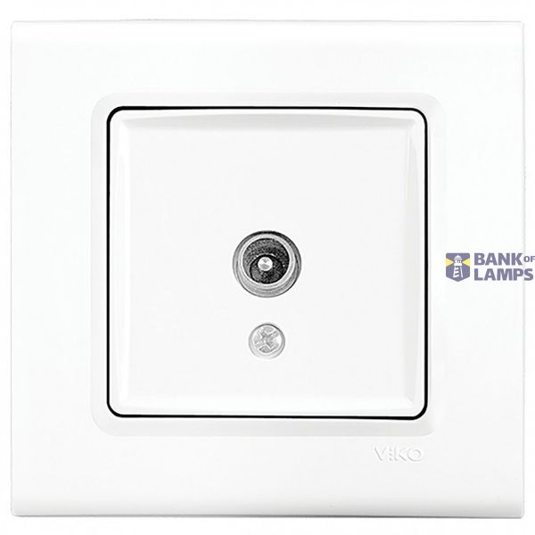 Linnera-Rollina TV Socket Transitive (8-12-dB) White image 1