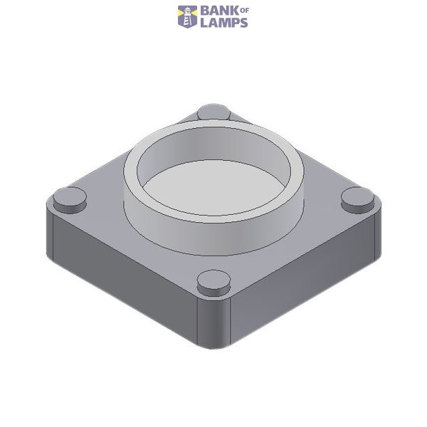Flange set ANSI 36 2 1/2 in Butt Weld image 1