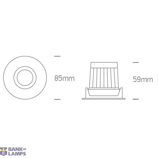 WHITE 6W CW IP65 230V DIMMABLE image 5