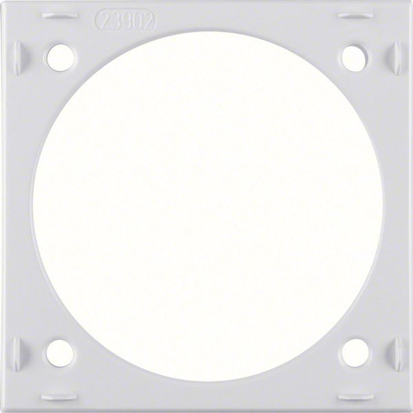 Integro Flow, Surface-Mounted Spacer Ring Polar White Glossy image 2