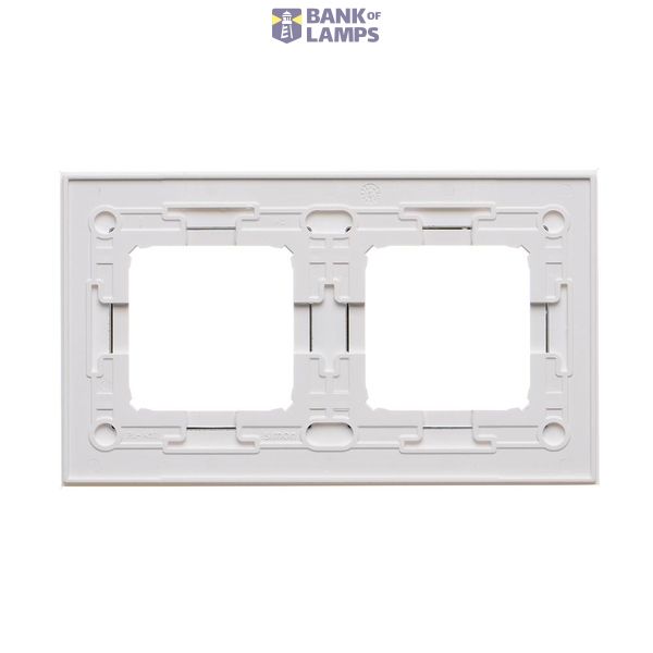 RTV final aerial socket, separated, atten.: 1dB, Silver matt, metalic image 1