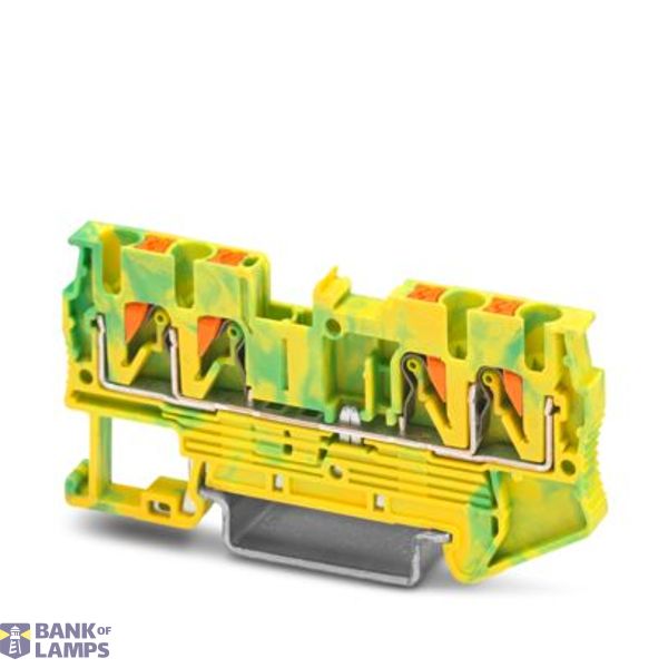 PT 2,5-QUATTRO-PE-R-CLXM - Protective conductor terminal block image 1