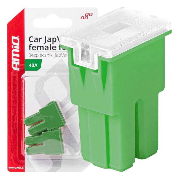 Car JapVal PAL Female fuses 40A AMIO-03390 image 1