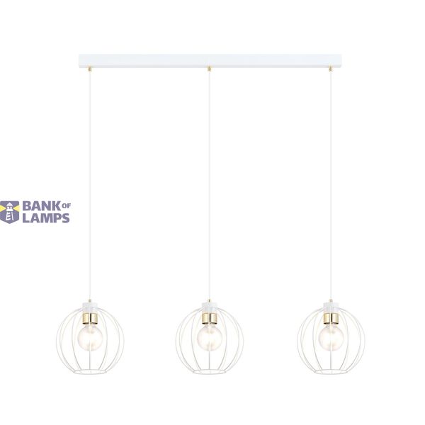 GINO 3 WHITE/GOLD image 1