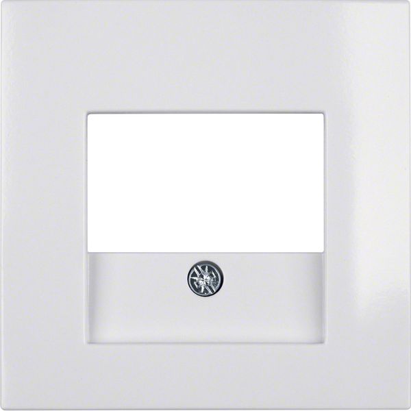 Centre plate TAE cut-out, S.1/B.3/B.7, p. white glossy image 3