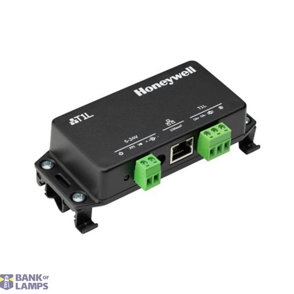IP-T1L single pair media adapter that allows converting 10BASE-T traffic to 10BASE-T1L with power supply image 1