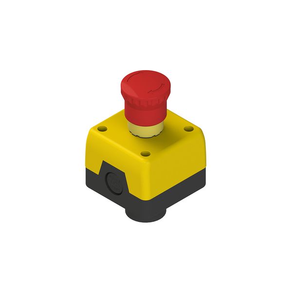 Emergency push button kit, 1NC+1NO image 1