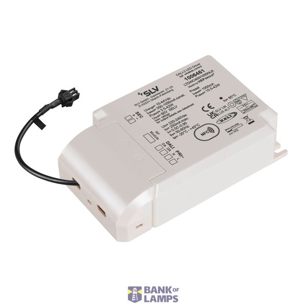 LED driver, 42W, 1050mA, with radio interface for Numinos, DALI image 1