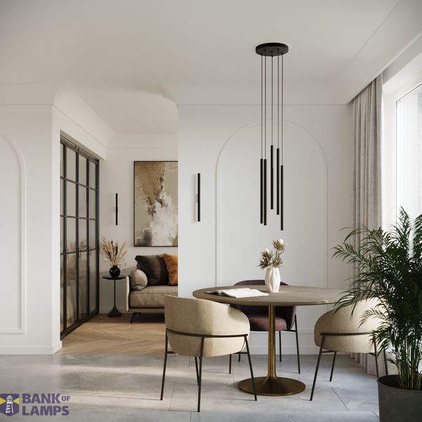 WALL LAMP PASTELO 2 BLACK G9 2X8W IP20 image 7