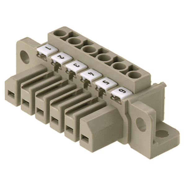 PCB plug-in connector, female plug, 7.00 mm, Number of poles: 9, 180°, Clamping yoke connection, Clamping range, max. : 4 mm², Box image 4