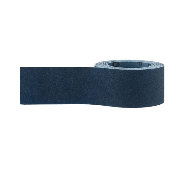 Sanding roll for metal, 50 mm x 5m, P80 G= 80 image 1