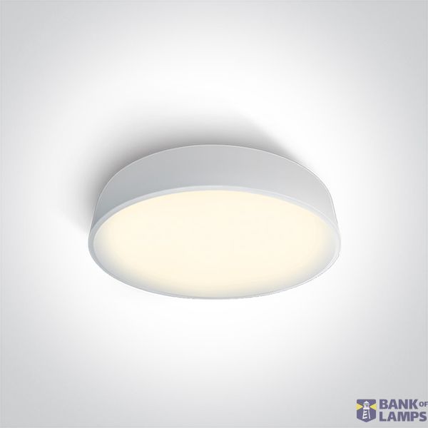 62125D/W/V WHITE PLAFO LED 25W CCTV IP20 230V image 1