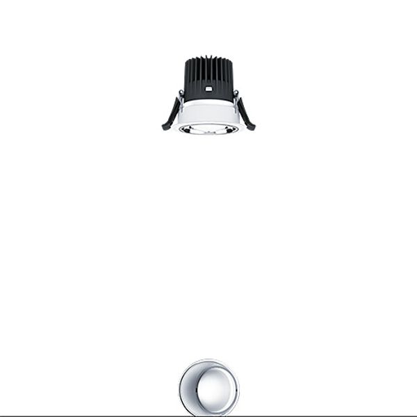 PANOS INF R68WW 11W 940 LDO AL TL - LED ceiling-recessed luminaire image 1