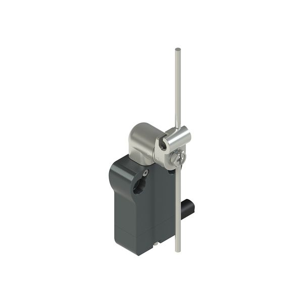 Modular prewired switch with metal revolving lever with adjustable stainless steel rod  diam.3x125 image 1