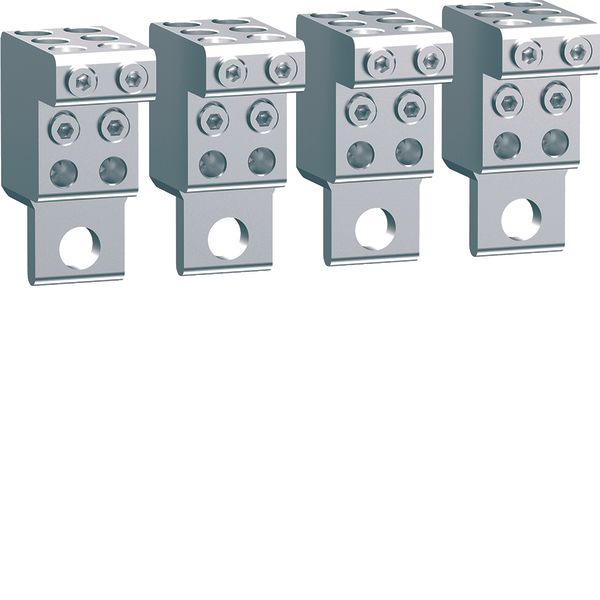 Cage terminal P160 cage version Cu/Al 4P 6x4-25mm² image 1