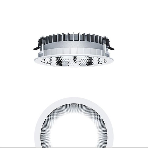 PANOS R R200 3k-830 SWI L FAL WH - LED ceiling-recessed luminaire image 1