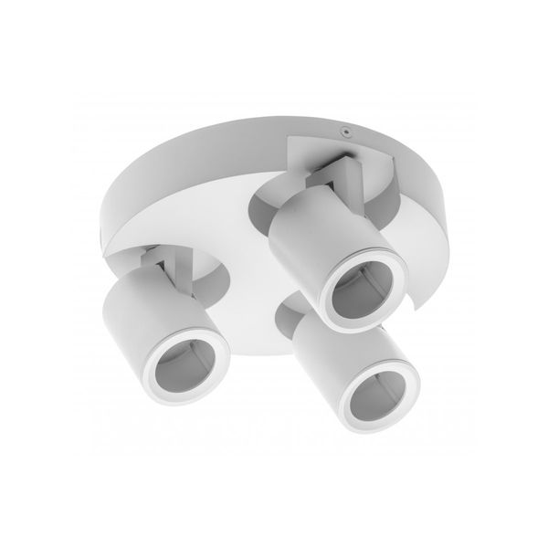 Ceiling luminaire BLINK II, GU10, max. 3*20 W, IP20, triple, black image 1